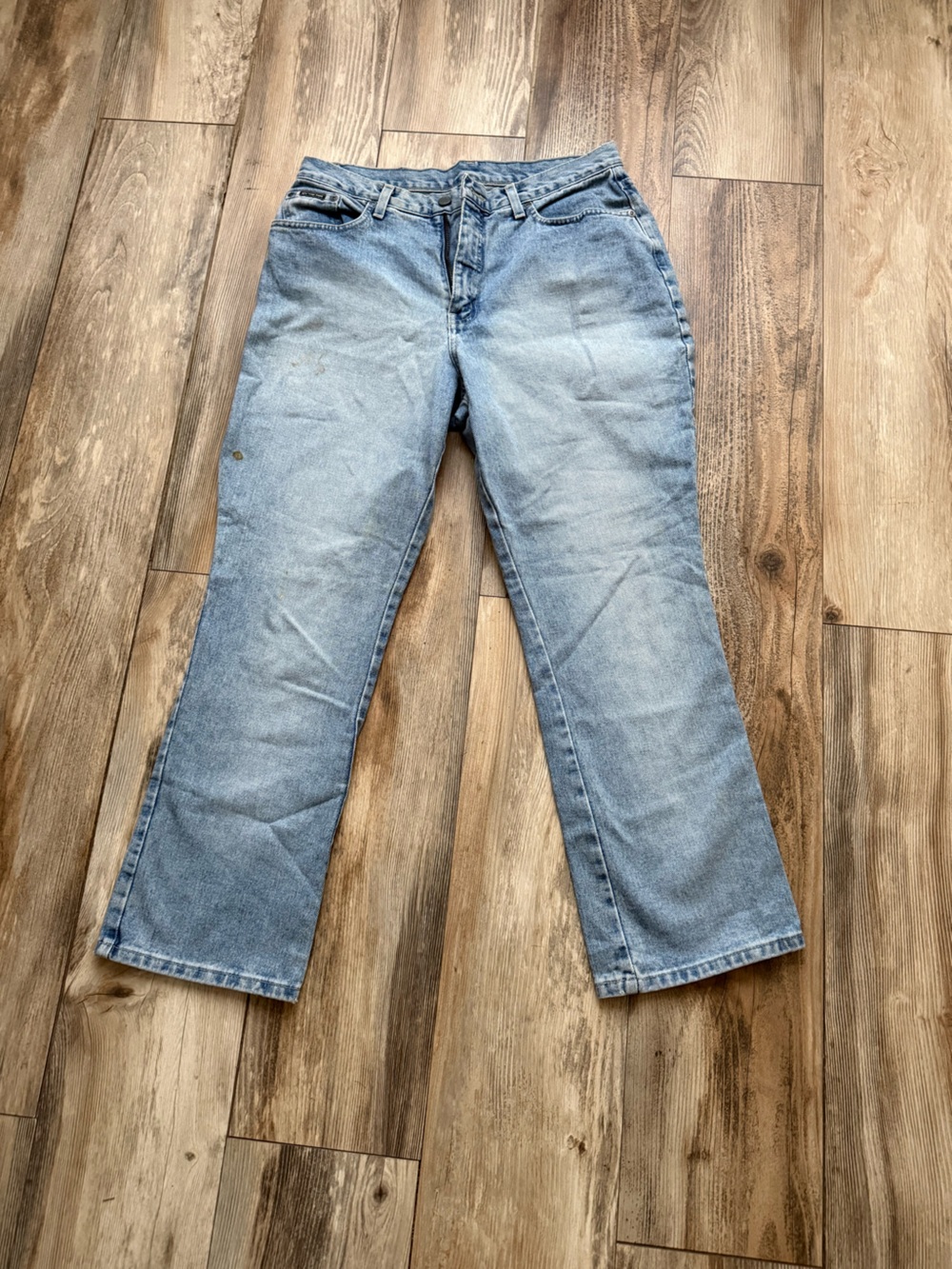 New York & Company Light Blue Women's Bootcut Jeans